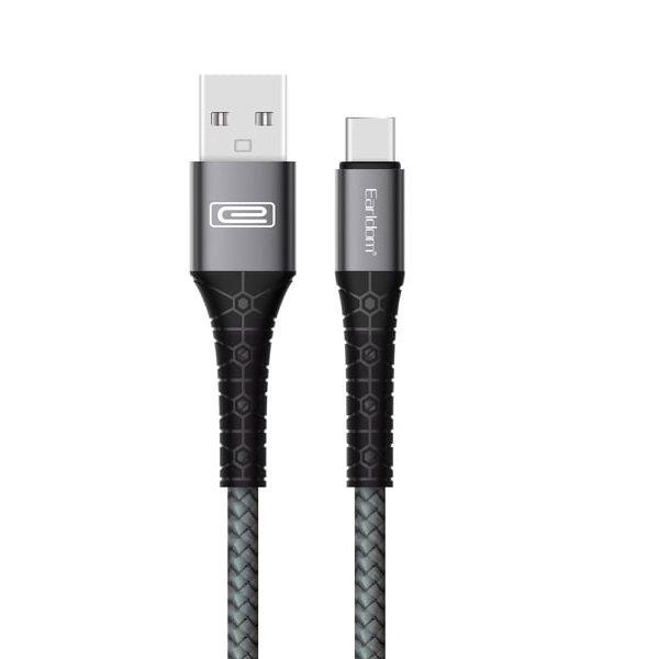 کابل تبدیل USB به Type-C ارلدام مدل EC-091 C طول 1 متر
