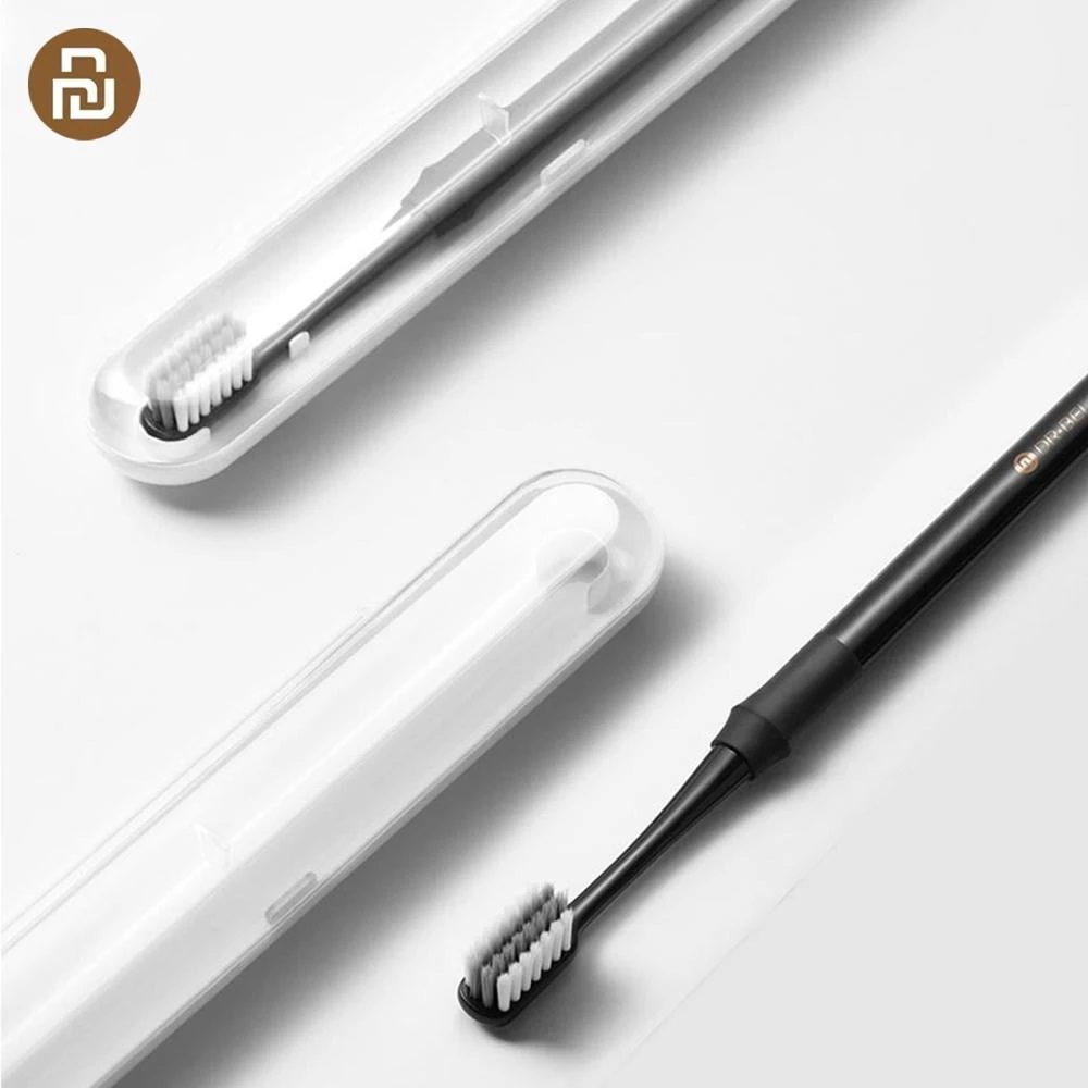 مسواک شیائومی با پک 4 عددی Dr.Bei Bass Toothbrush (Bamboo) 4pcs