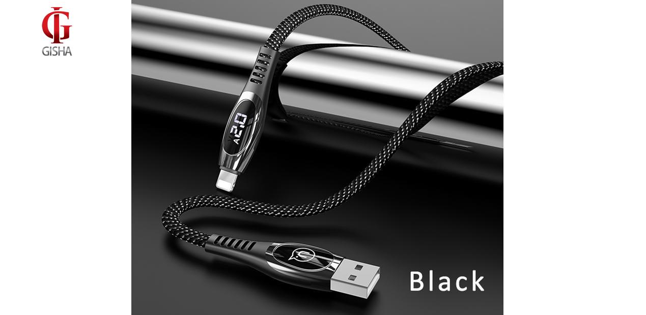 کابل تبدیل USB به لایتنینگ یوسمز مدل US-SJ368 طول 1.2 متر