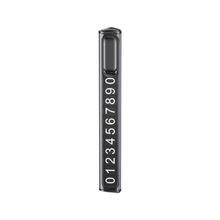 تگ شماره تلفن خودرو ایکس او مدل XO C138 با طراحی مینیمال و قابلیت مخفی‌سازی
