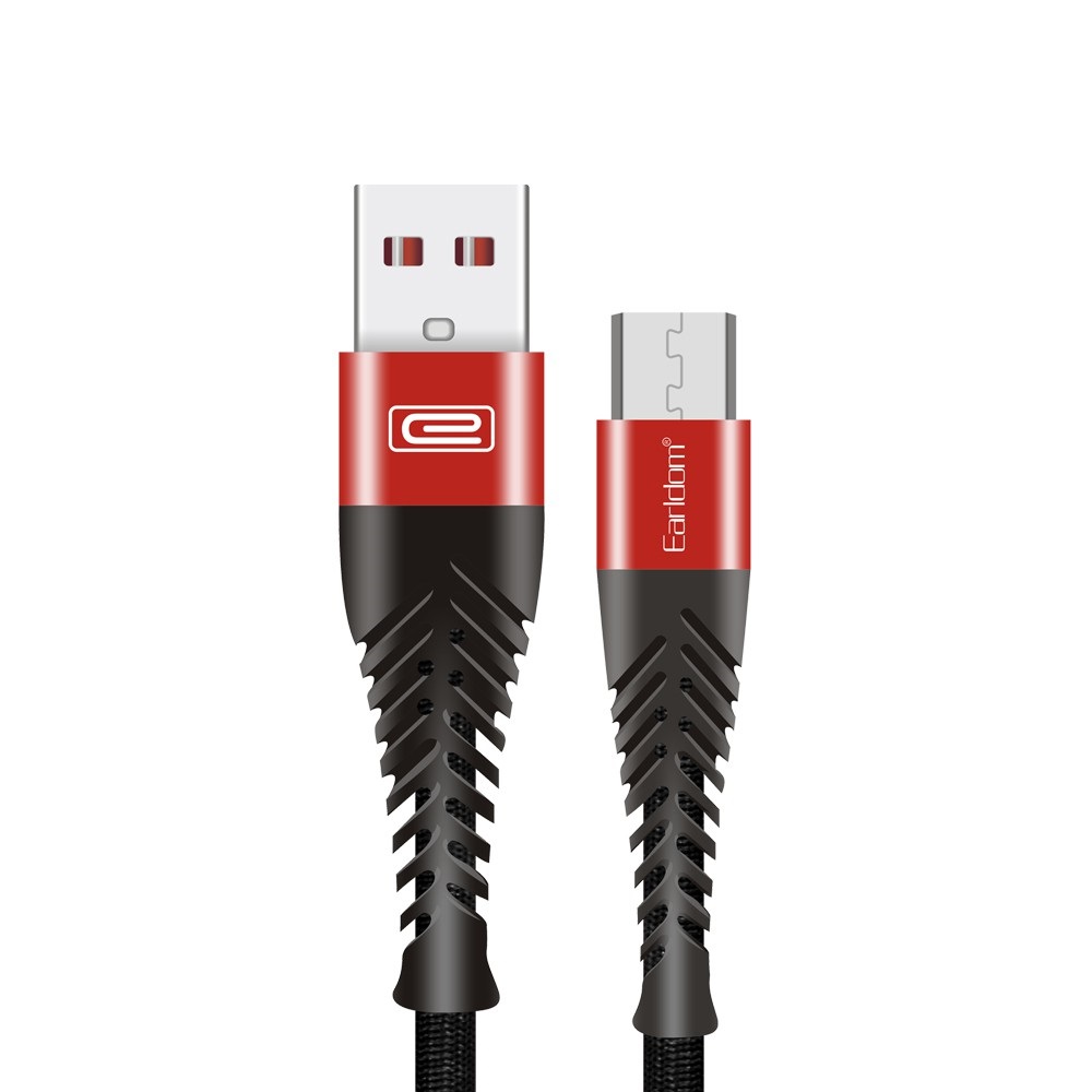 کابل تبدیل USB به microUSB ارلدام مدل EC-061M طول 1 متر