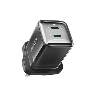 شارژر دیواری انکر مدل ANKER A2038 دو پورت USB-C، توان 40 وات