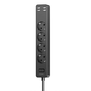  چندراهی برق هوشمند ایکس او مدل XO WL10 با 4 پریز AC و 4 پورت USB